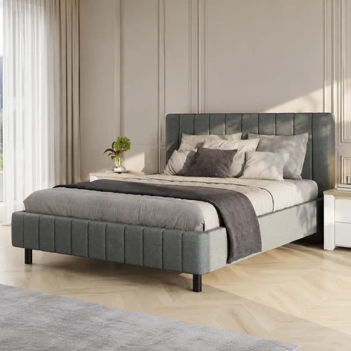 Lit Calista Gris 160x200