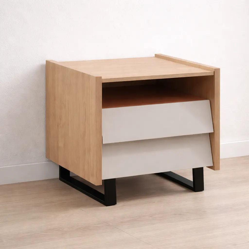 TABLE DE CHEVET 490X390X470. - Hexa