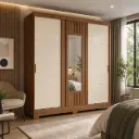 ARMOIRE COULISSANTE KOBRA BEIGE