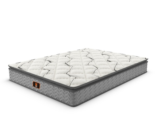 [MATE-SUR-140-M110] Matelas avec Surmatelas Intégré Moya Confort 140x190x26