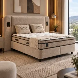 LIT VINTAGE + Matelas - 160X200